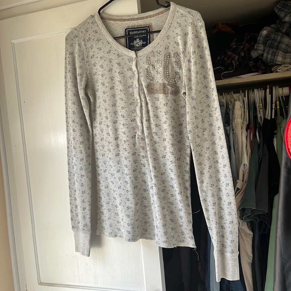 🍀3 for 16🍀PINK thermal long sleeve